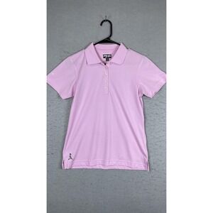 PING Performance Polo Shirt Womens Small Pink Golf Moisture Wicking Athletic‎
